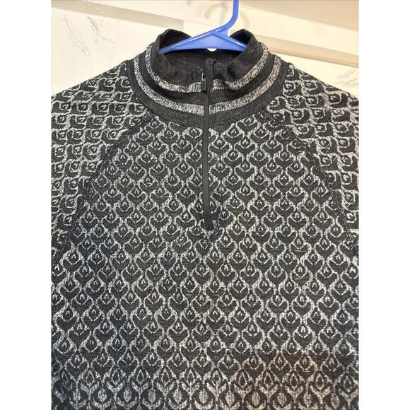 Athleta Wool Base Layer Sweater Quarter Zip Small - Picture 4 of 7